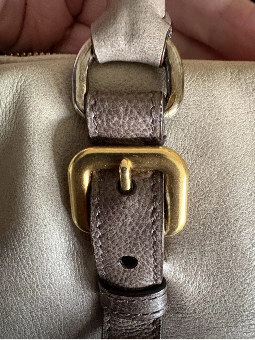 Prada Limited edition Ombre Glace Calf “zipper bag” Satchel RARE - Picture 6 of 9